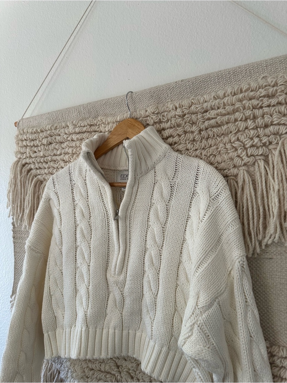 Jason Wu Edit Cable Knit Sweater NWT - Picture 2 of 6